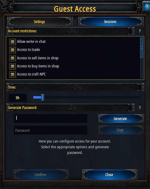 DamageMU GUEST ACCESS