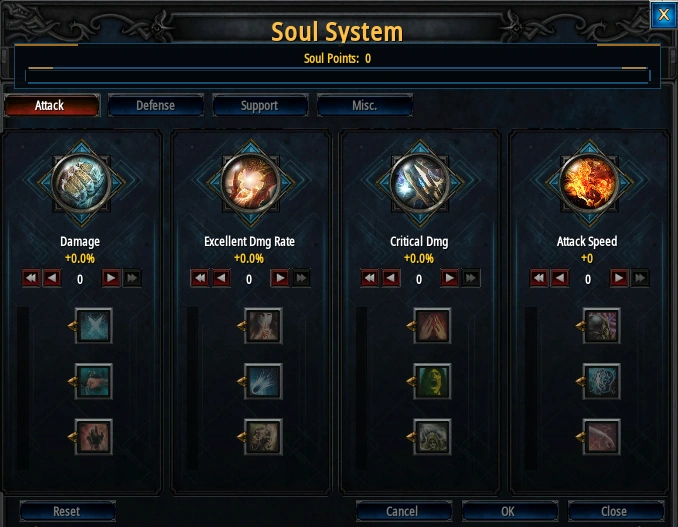 DamageMU SOUL SYSTEM